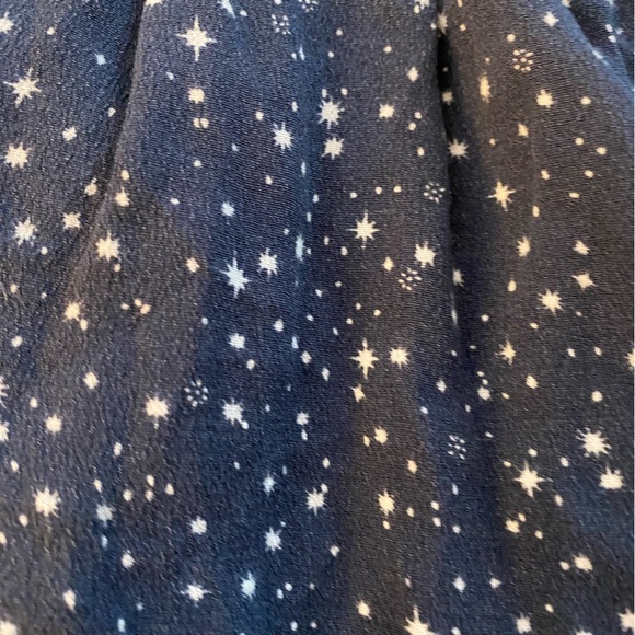 Rails Jasmine Navy Nova Star Print Mini Dress Long Sleeve (24) - Picture 8 of 8